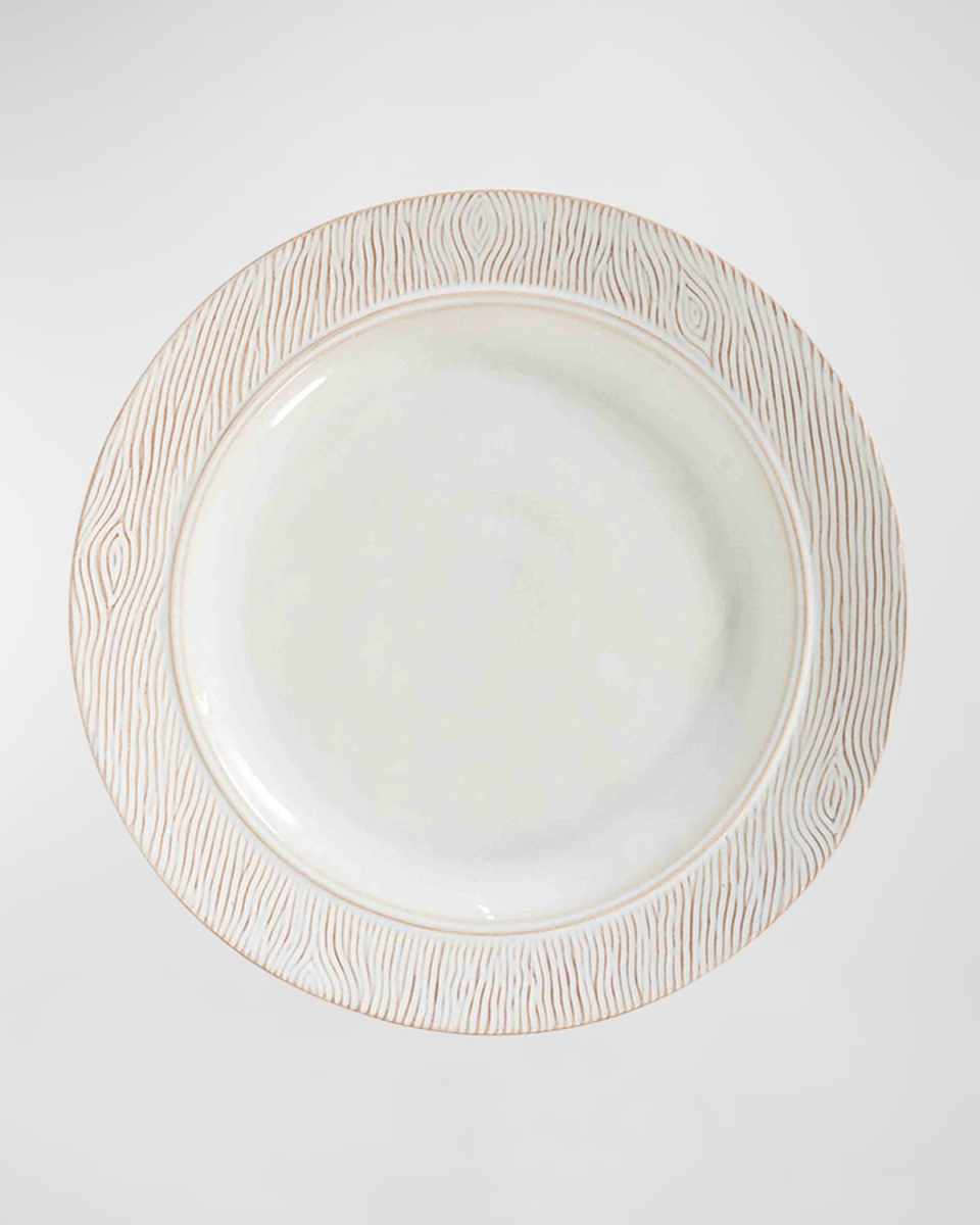 Blenheim Oak Whitewash Dinner Plate