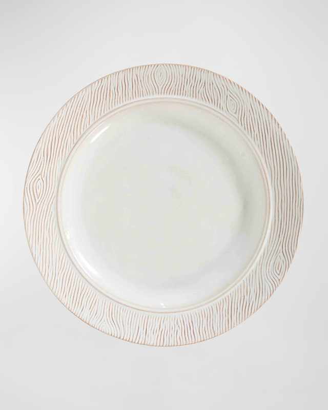 Blenheim Oak Whitewash Dinner Plate