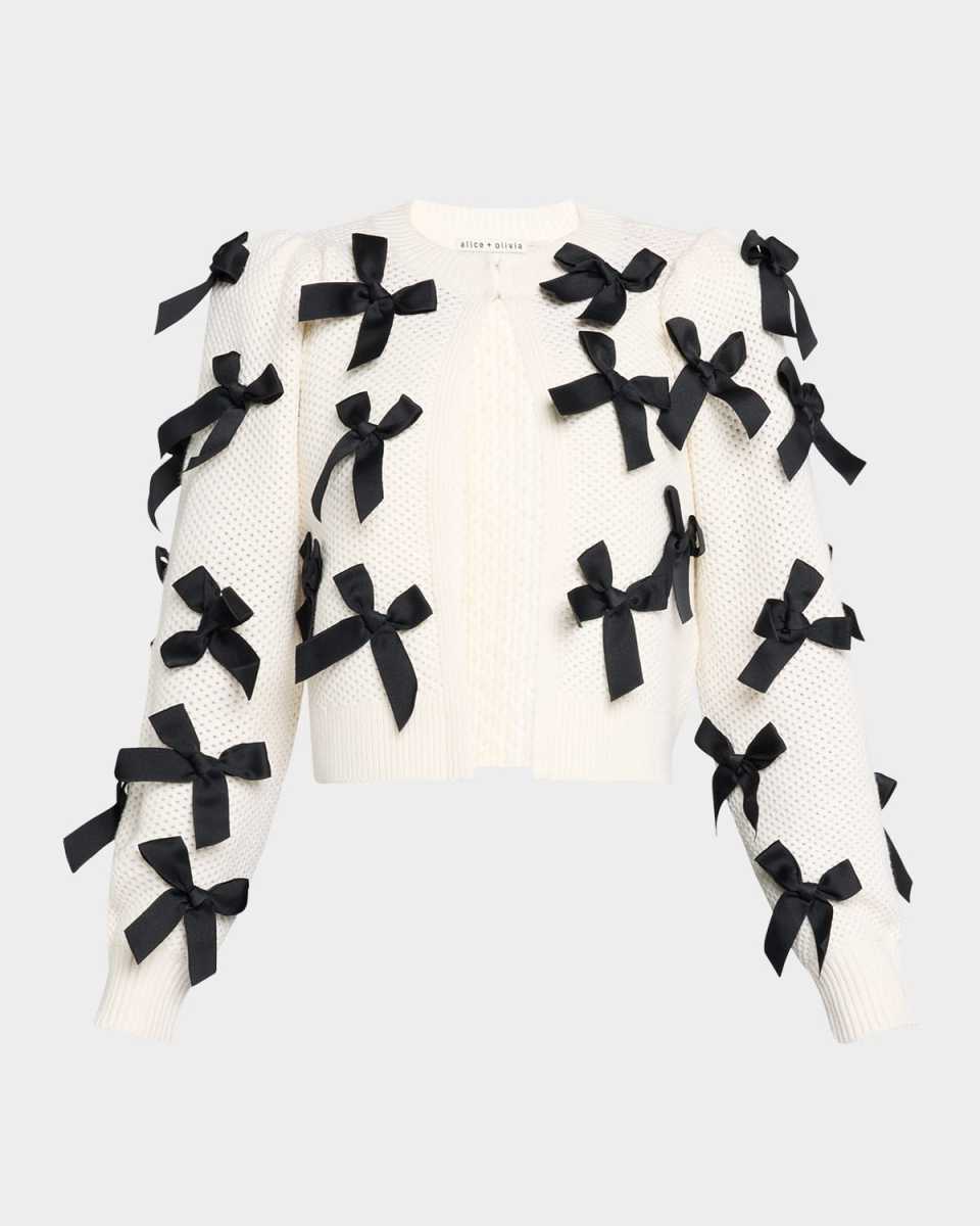 Kitty Bow Cardigan