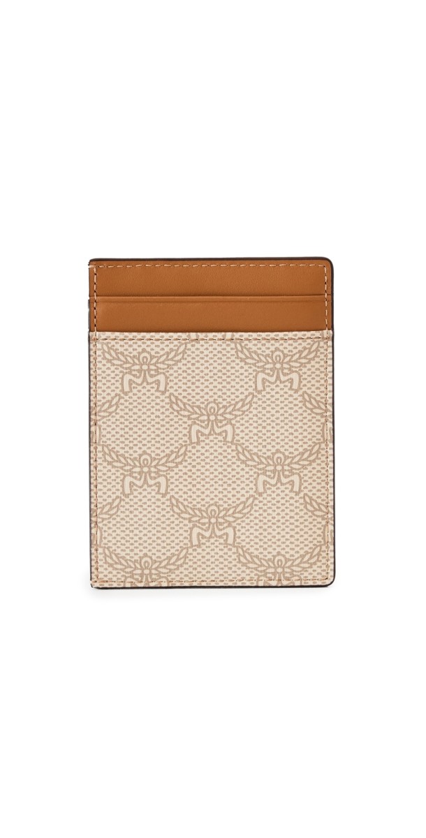 MCM Himmel Lts Card Case Mni I9 SS24 Oatmeal