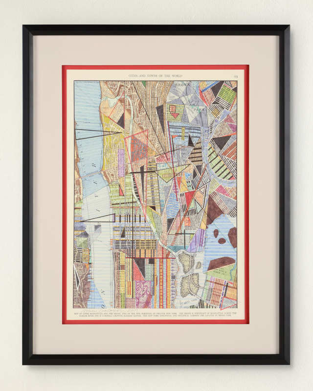 "Colorful Maps III" Print