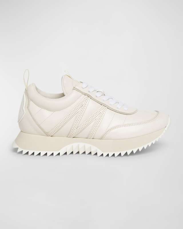 Pacey Leather Low-Top Sneakers