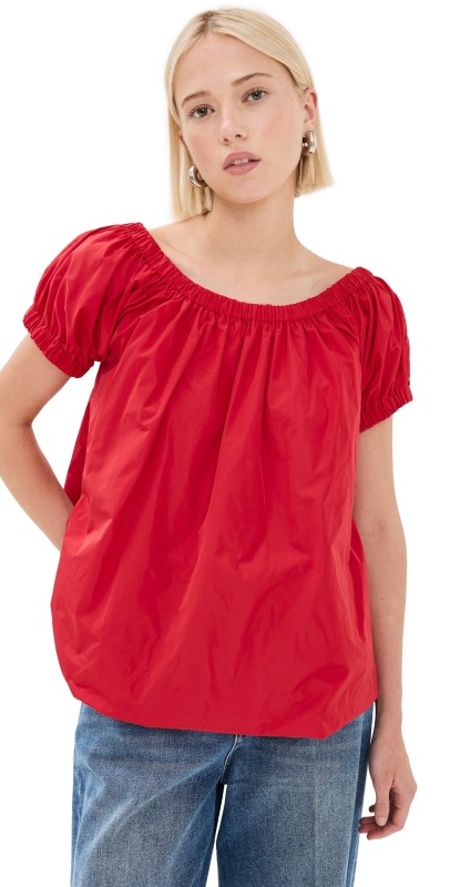 Molly Goddard Ezra Top Red
