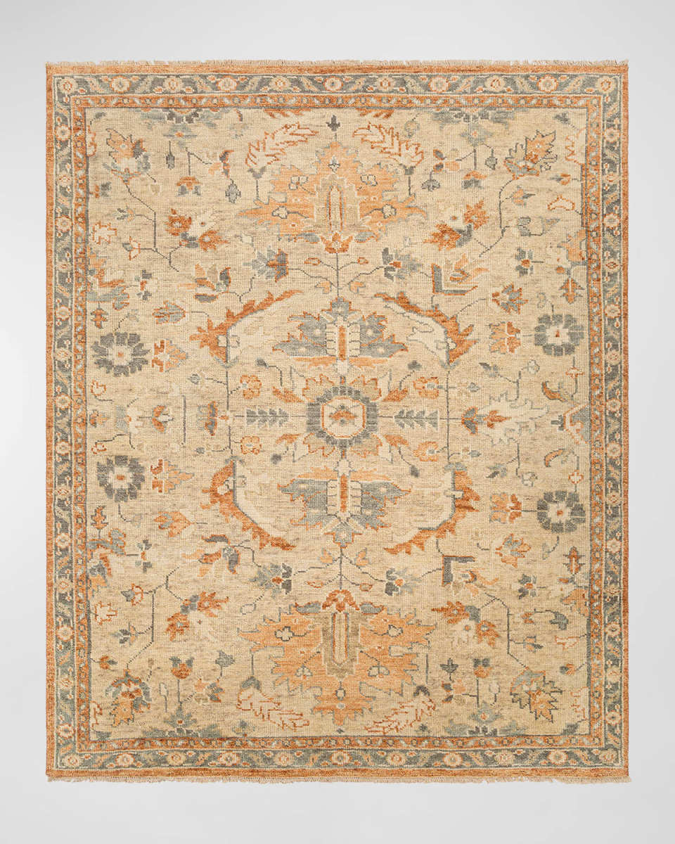 Velvette Hand-Knotted Rug, 9' x 12'