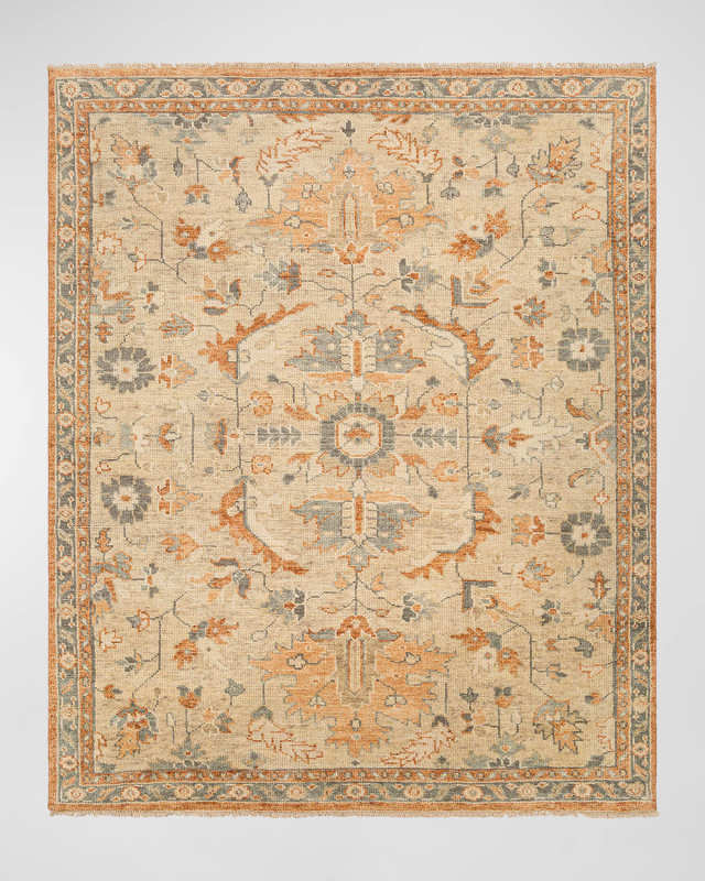Velvette Hand-Knotted Rug, 9' x 12'