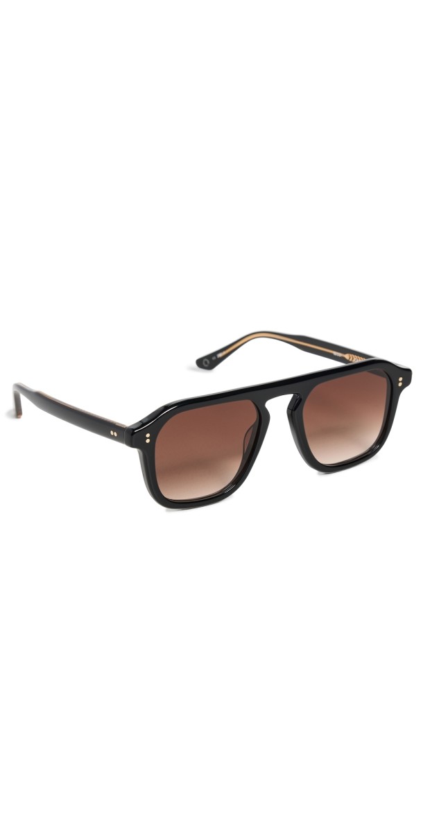 Krewe Zander Sunglasses Black