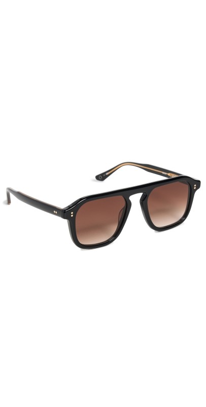 Krewe Zander Sunglasses Black