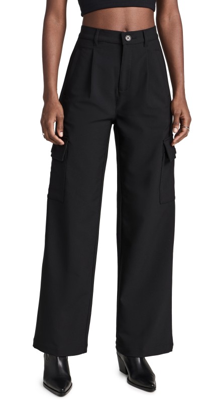 Pistola Denim Brynn Cargo Pants Black