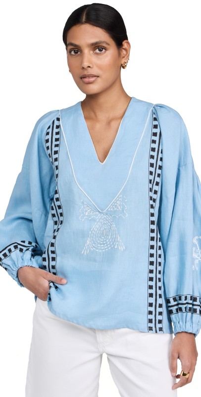 Culthera Adri Blouse Blue