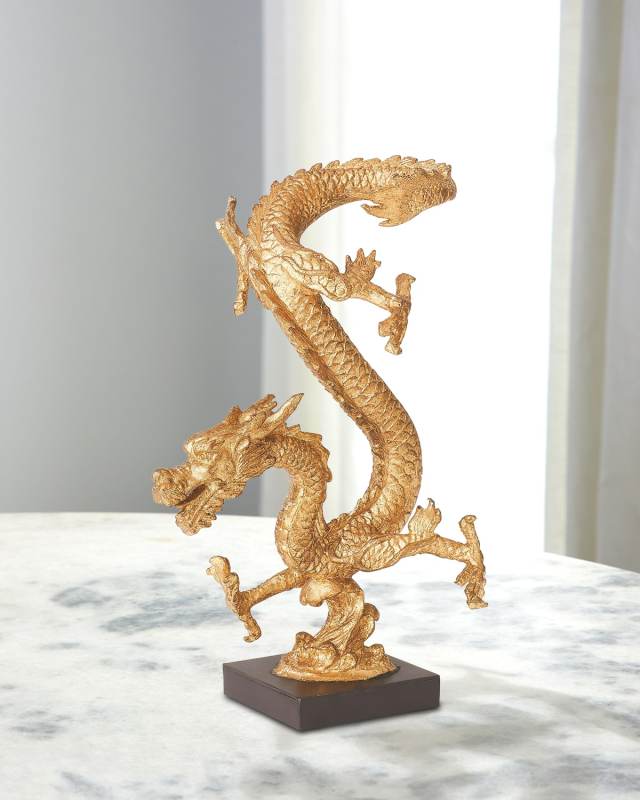 Standing Dragon Sculpture