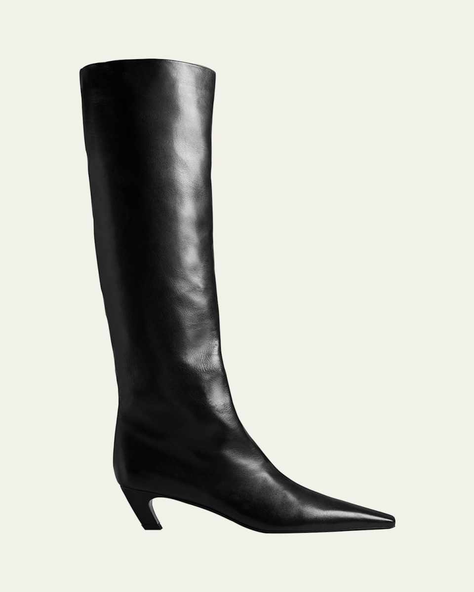 Davis Slouchy Leather Knee Boots