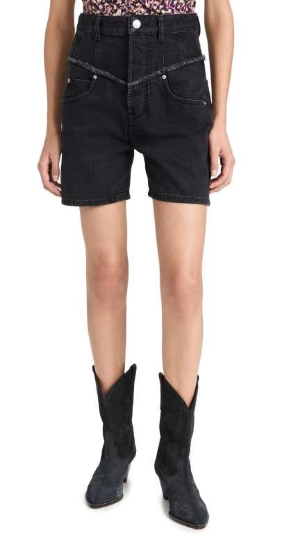 Isabel Marant Oreta Shorts Black