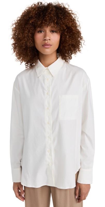 Reformation Will Oversized Shirt White