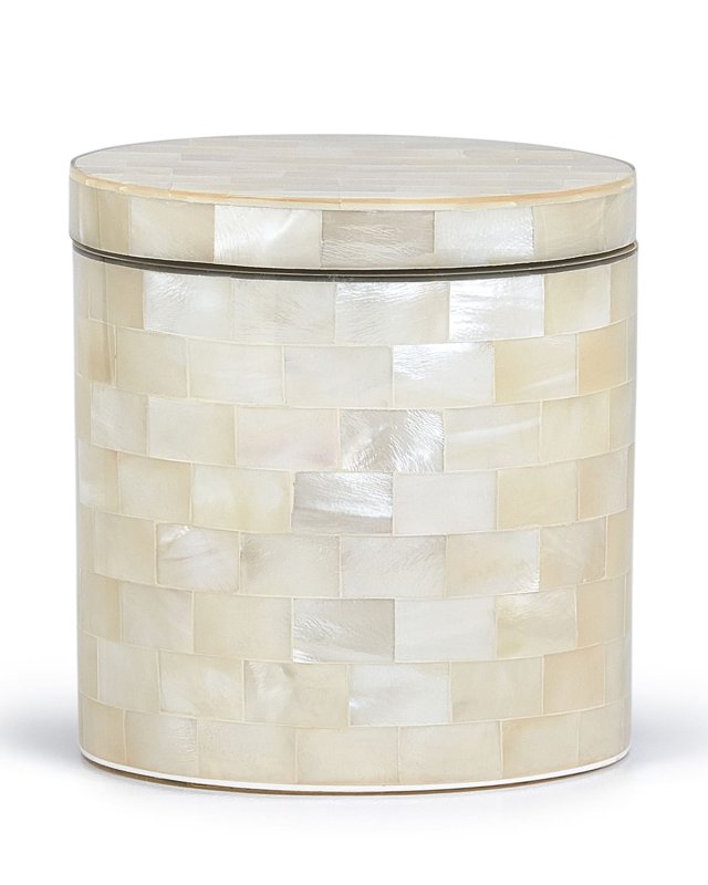 White Agate Canister