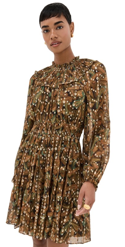 Ulla Johnson Elisa Dress Tiger's Eye