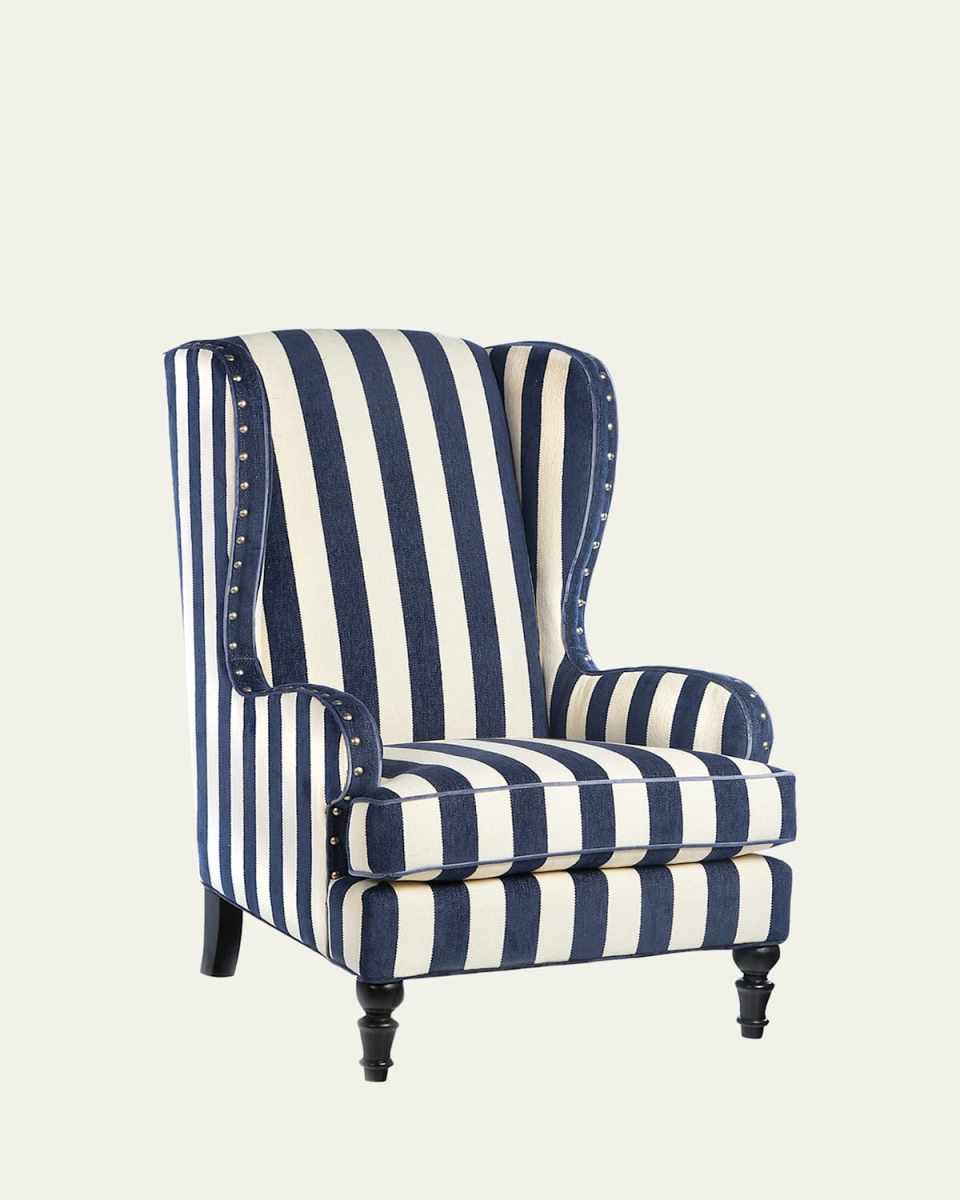 Marquee Chenille Wing Chair