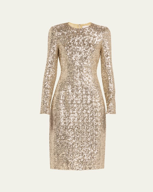 Sequin Sheath Dress