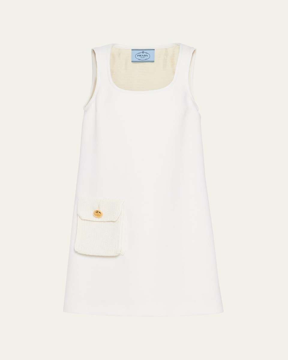 Natte Pocket Shift Mini Dress
