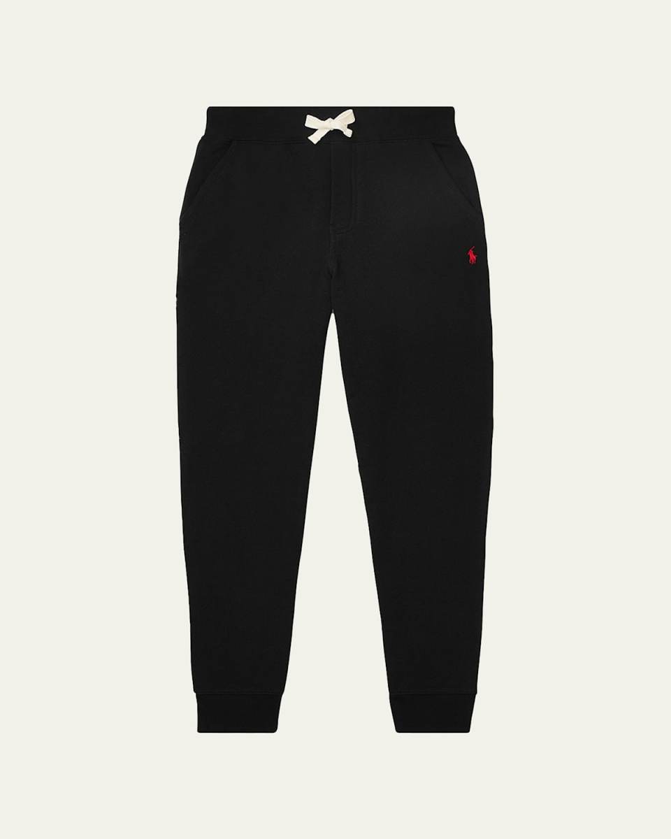 Boy's Fleece Jogger Pants, Size S-XL