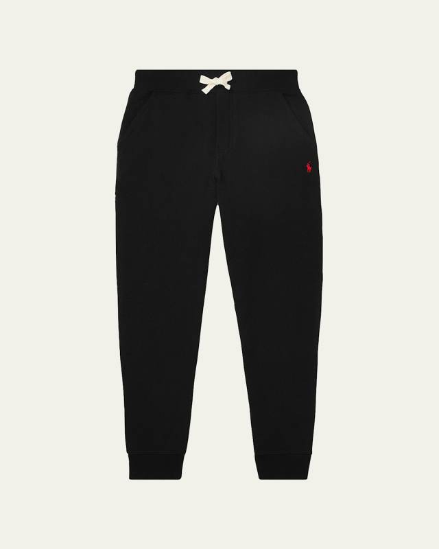 Boy's Fleece Jogger Pants, Size S-XL