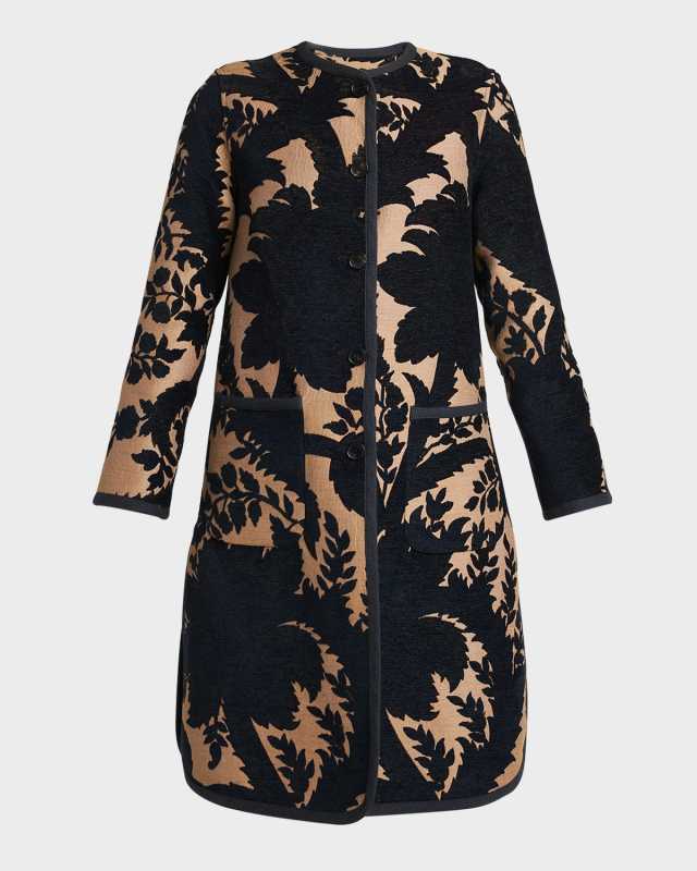 Reversible Printed Overcoat