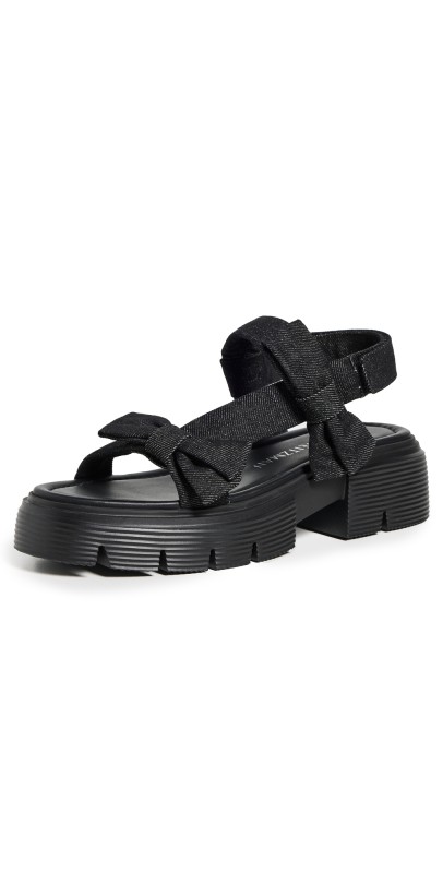 Stuart Weitzman Sofia Nolita Sandals Black