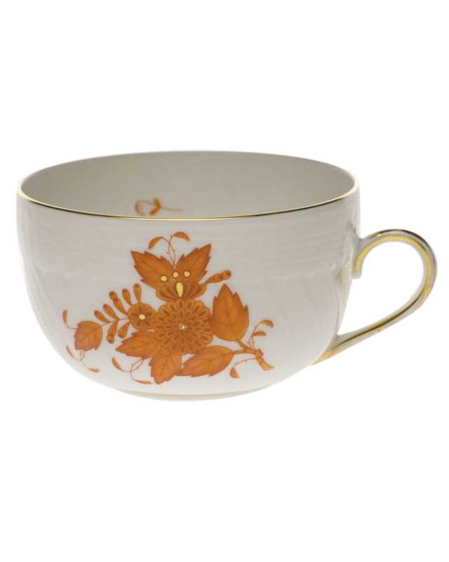 Chinese Bouquet Rust Canton Cup