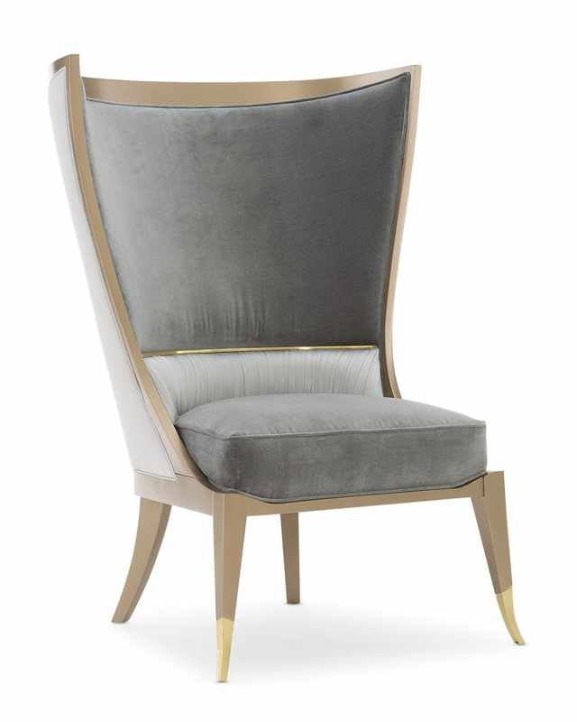 Pop Your Collar Wing Chair