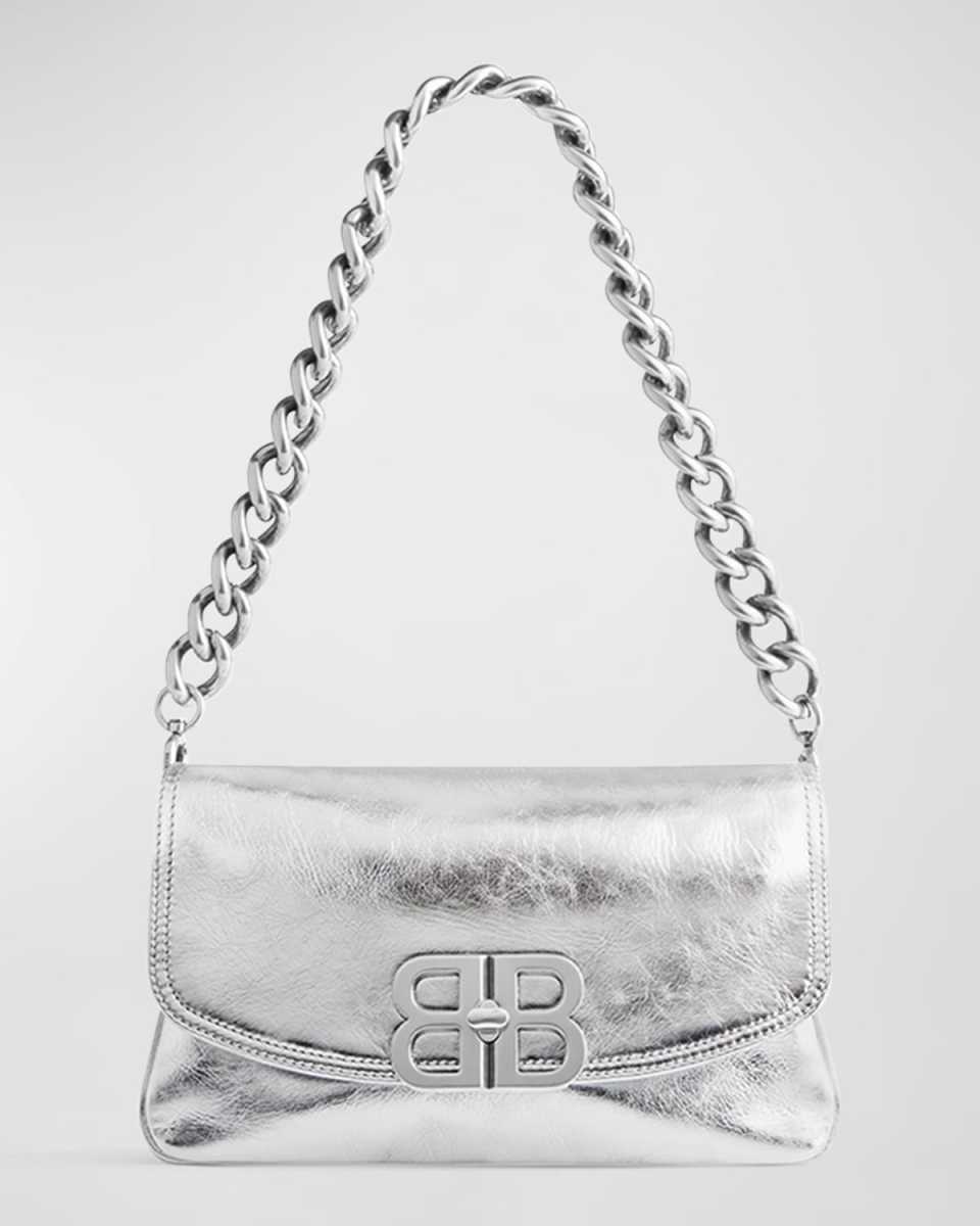 BB Soft Small Flap Metallic Bag