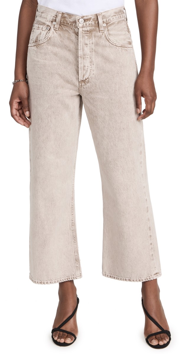 Citizens of Humanity Gaucho Vintage Wide Leg Jeans Ponytail
