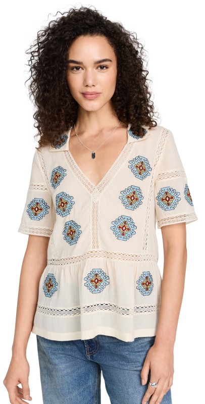 THE GREAT. The Santa Fe Top Cream
