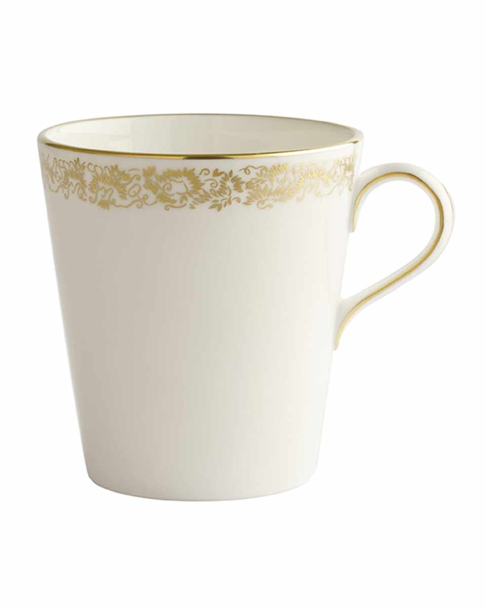 Aves Gold Narrow Beaker Mug