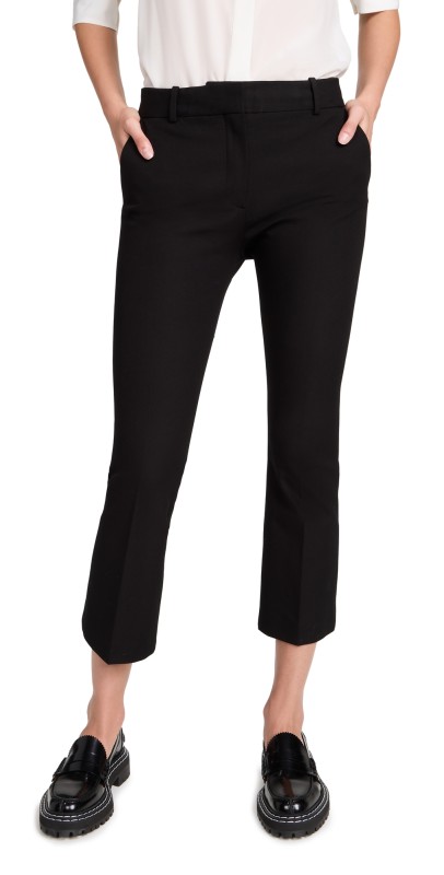 FRAME Le Crop Mini Boot Trousers Noir