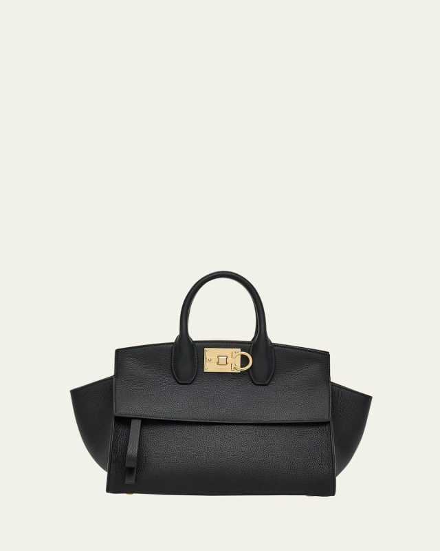 The Studio Soft Small Leather Top-Handle Bag