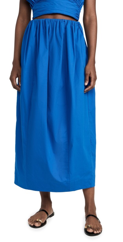 MARA HOFFMAN Billie Skirt Cobalt