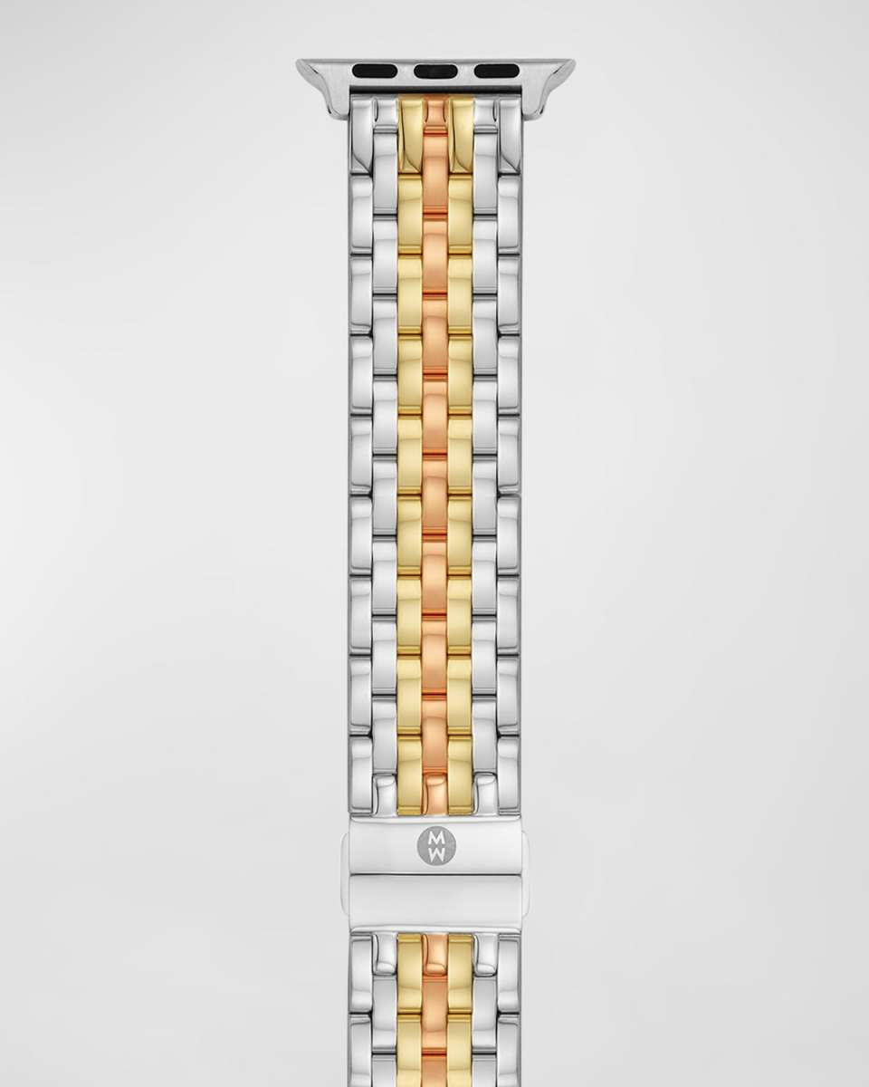 Apple Watch 7-Link Bracelet Strap in Tri-Tone