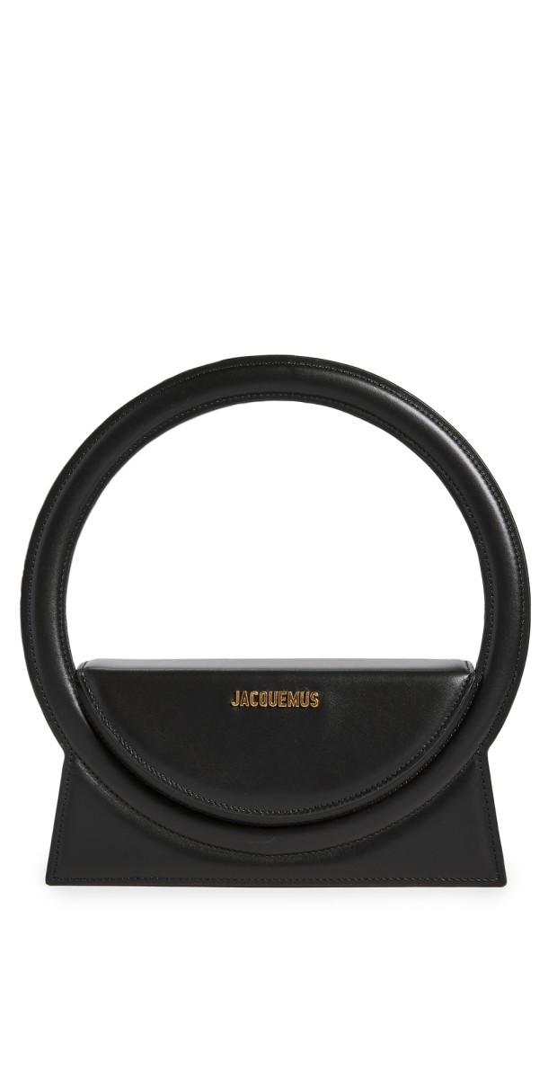 Jacquemus Le Sac Rond Satchel Black