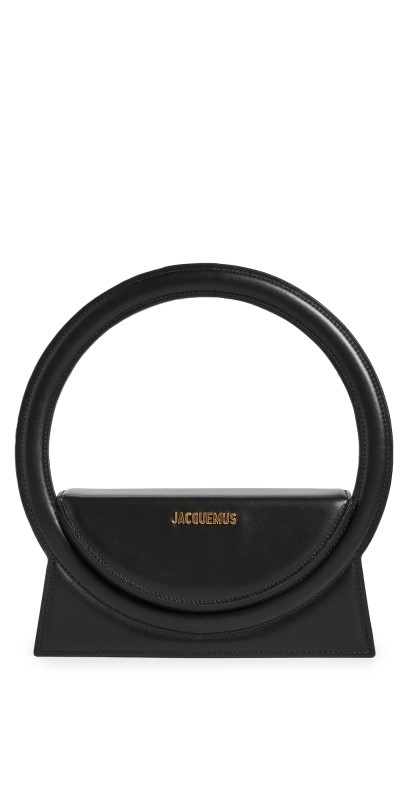 Jacquemus Le Sac Rond Satchel Black