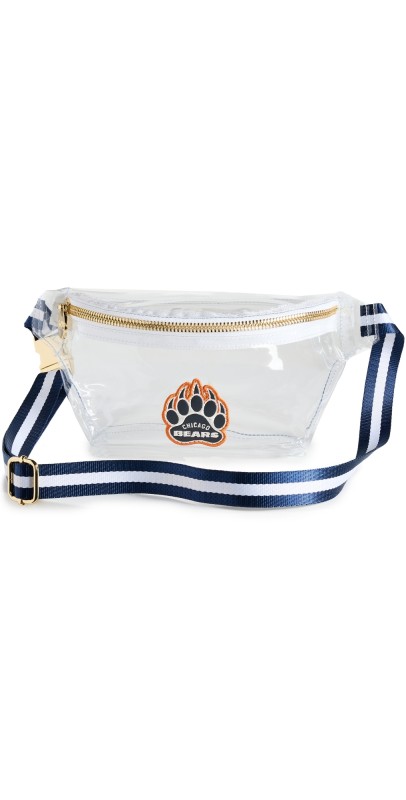 Stoney Clover Lane Chicago Bears Clear Fanny Pack Sapphire/Whit