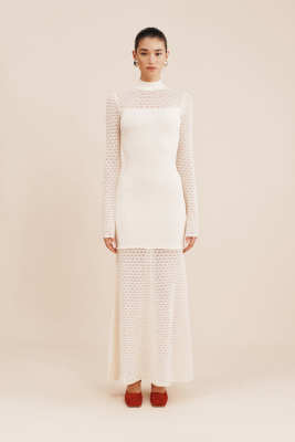 POSSE ROMY HIGH NECK DRESS
