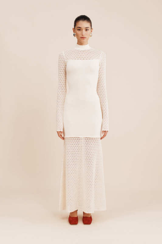 POSSE ROMY HIGH NECK DRESS