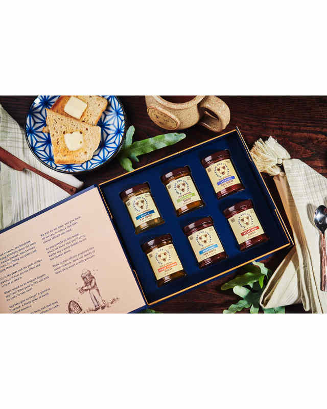 Artisanal Honey Book 6-Piece Gift Set