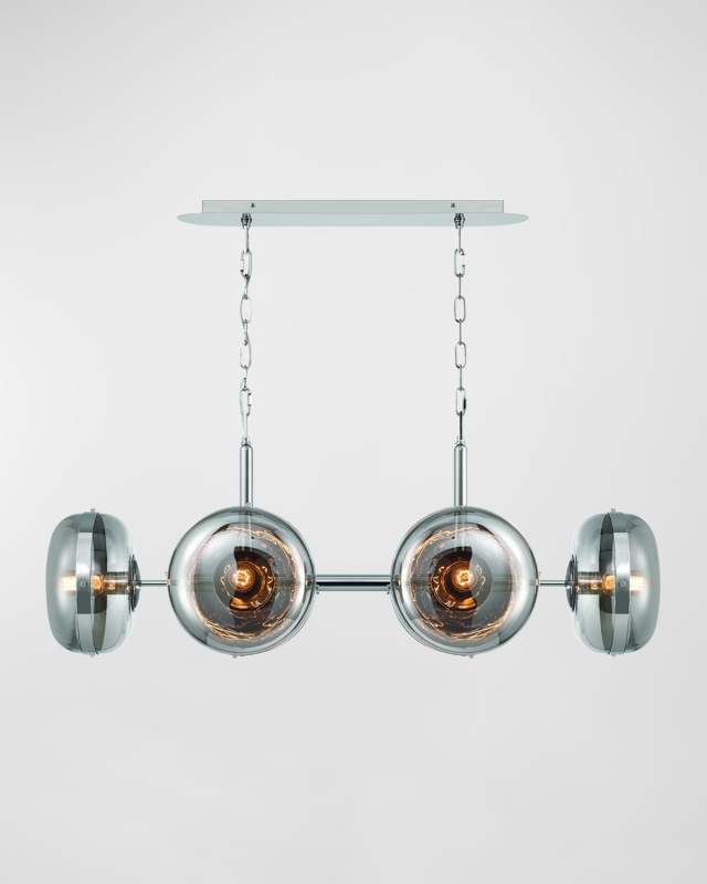 Nottingham 6-Light Chandelier In Nickel