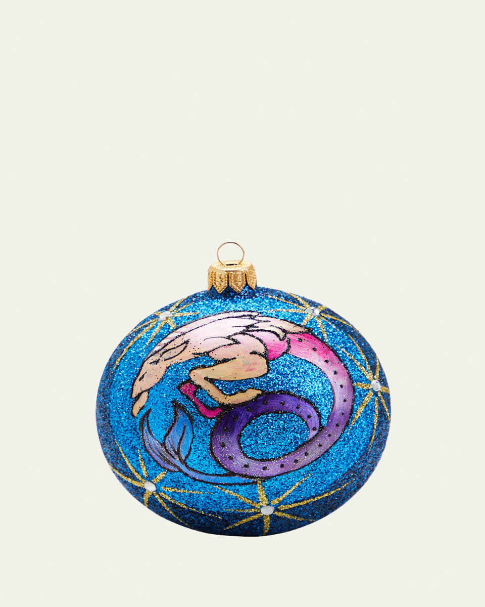 Capricorn Christmas Ornament