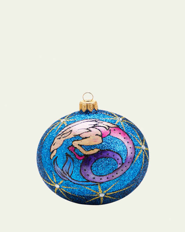Capricorn Christmas Ornament