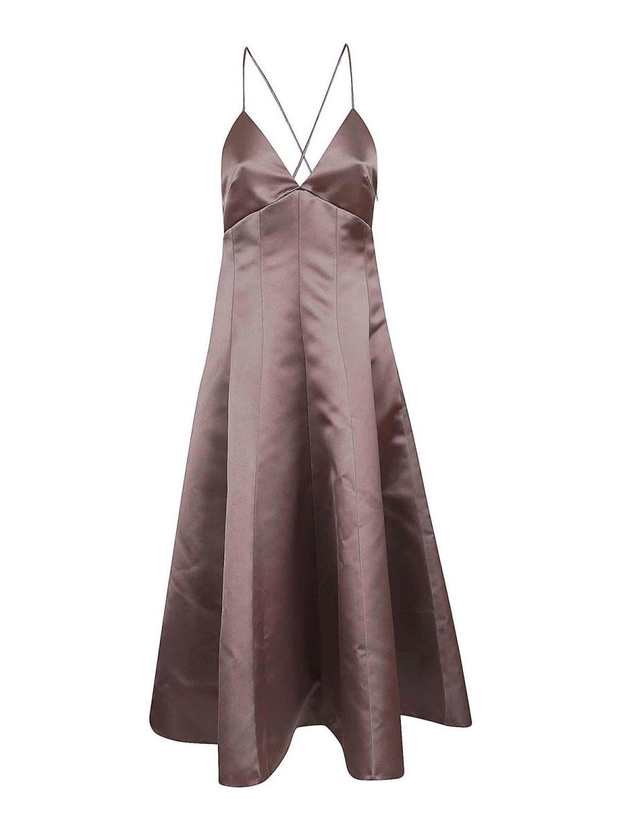 Philosophy di Lorenzo Serafini Robe Au Genou - Gris
