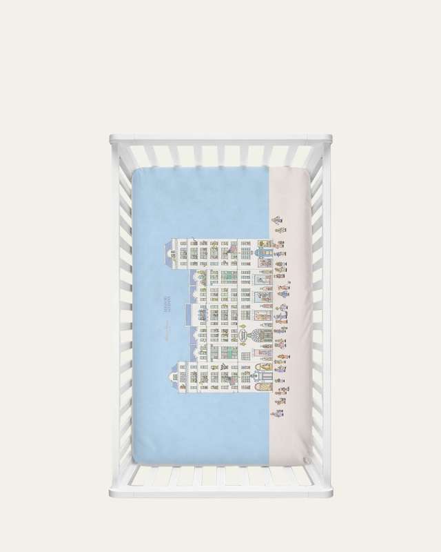 Custom Satin Fitted Crib Sheet