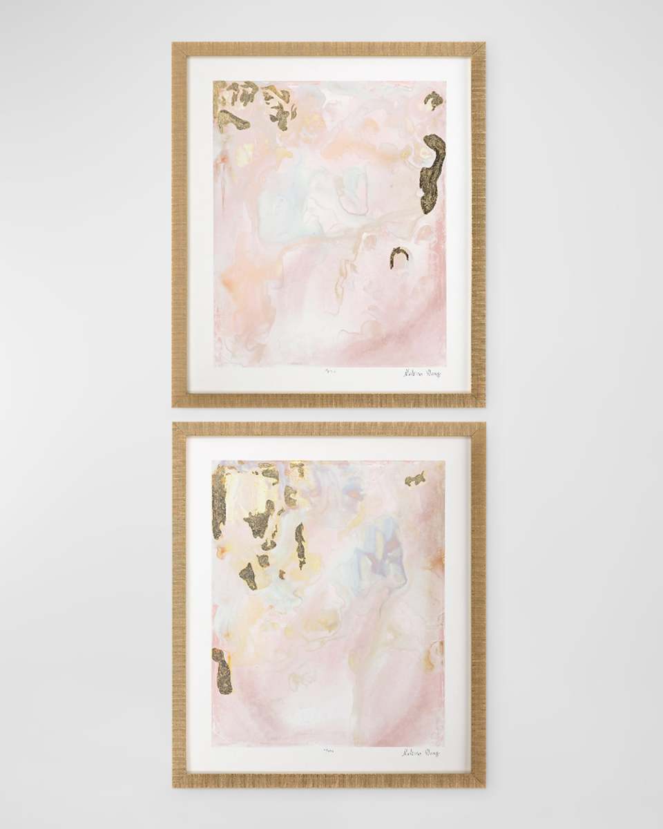 "Gold Planet I" Giclees, Set of 2