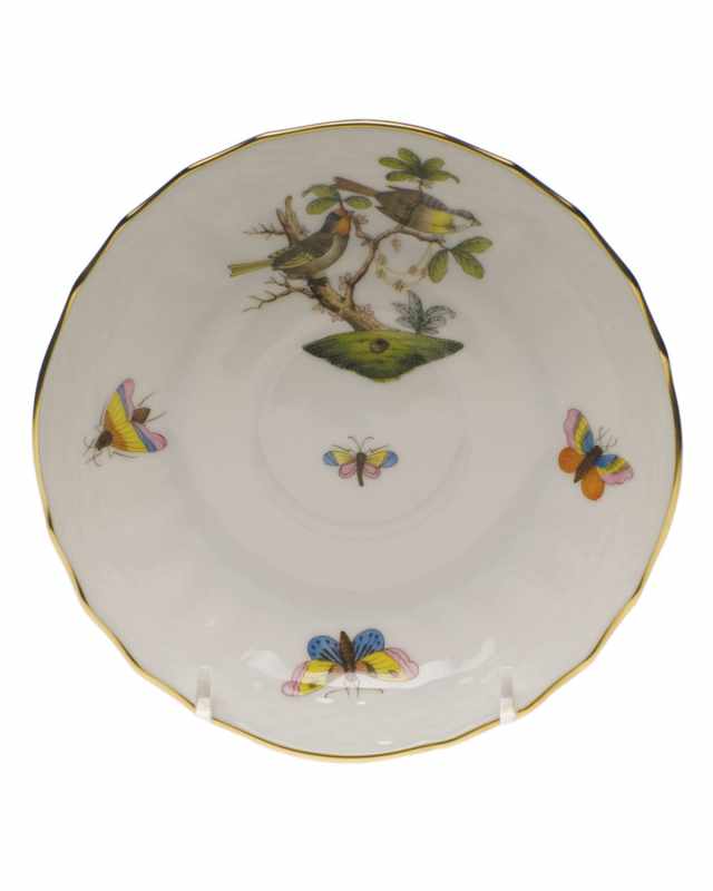 Rothschild Bird Motif 11 Canton Saucer