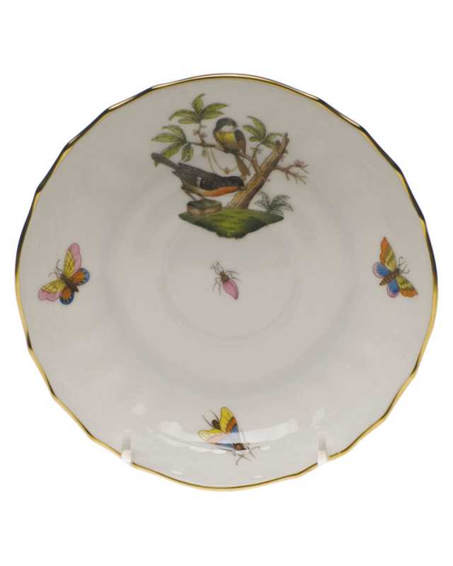 Rothschild Bird Motif 02 Canton Saucer